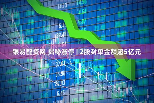 银易配资网 揭秘涨停 | 2股封单金额超5亿元