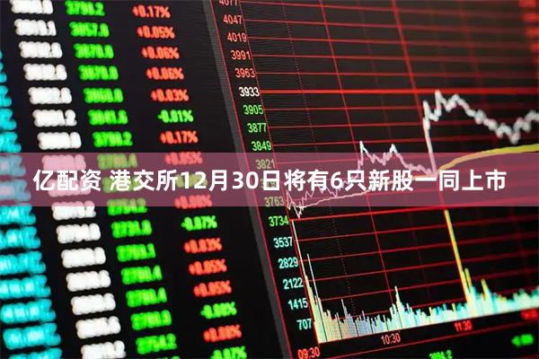 亿配资 港交所12月30日将有6只新股一同上市
