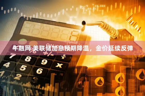 牛融网 美联储加息预期降温,金价延续反弹
