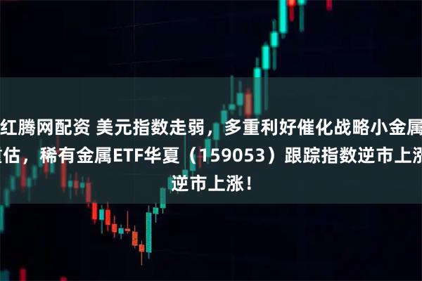 红腾网配资 美元指数走弱，多重利好催化战略小金属重估，稀有金属ETF华夏（159053）跟踪指数逆市上涨！