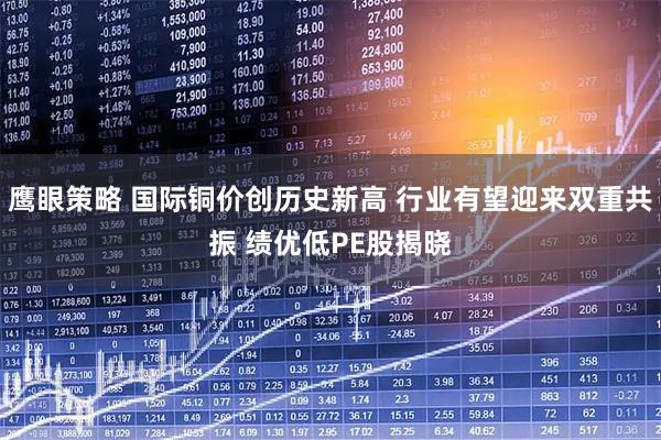 鹰眼策略 国际铜价创历史新高 行业有望迎来双重共振 绩优低PE股揭晓